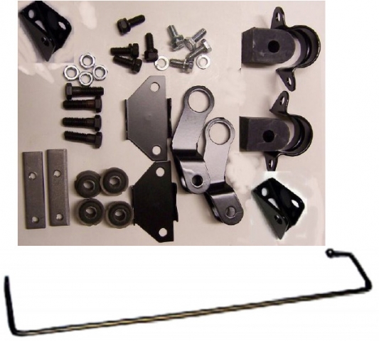 Corvette Sway Bar Kit Rear Inch With Mounting Hardware