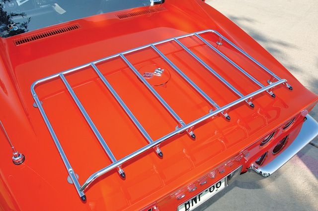 Corvette Rack Kit Luggage 6 Hole Design Chrome With Mounting Hardware ...