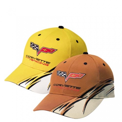 Corvette Discontinued Cap C6 Corvette Racing Flash Orange Or Yellow ( # ...