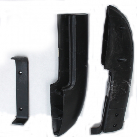 Corvette Armrest Unit With Brackets Plastic Pair 58 61 ( #E3424 ) | EC ...