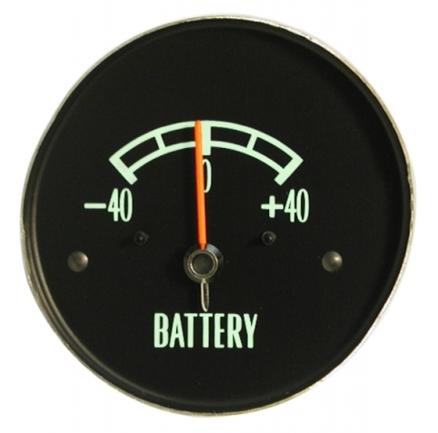 Corvette Gauge Battery Ammeter With Green Face 65 67 ( #E6690 ) | EC ...