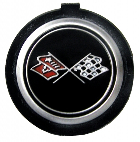 Corvette Emblem Horn Button Standard Column 76 80 ( #E6700 ) | EC Products