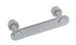 STUD PLATE KIT - STEERING DAMPER - POWER STEERING CYLINDER BRACKET - 1 PLATE - 63 - 82