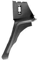 EC166UP PANEL-REAR QUARTER TRIM-UNPAINTED BLACK GRAINED PLASTIC-COUPE-RIGHT-68