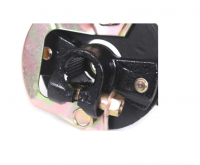 E13804 COUPLER-STEERING COLUMN WITH FLANGE-FOR FLAT SIDE SHAFTS-L69-82